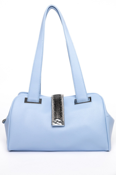 442-42 5193 Сумка тоут женская экокожа Safenta голубой