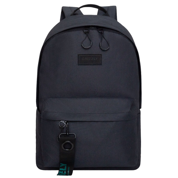 фото 454-07 RQL-417-5 Рюкзак городской мужской Grizzly черный