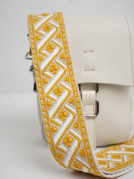 фото 421-05  Ремень для сумки Ludor светло-желтый