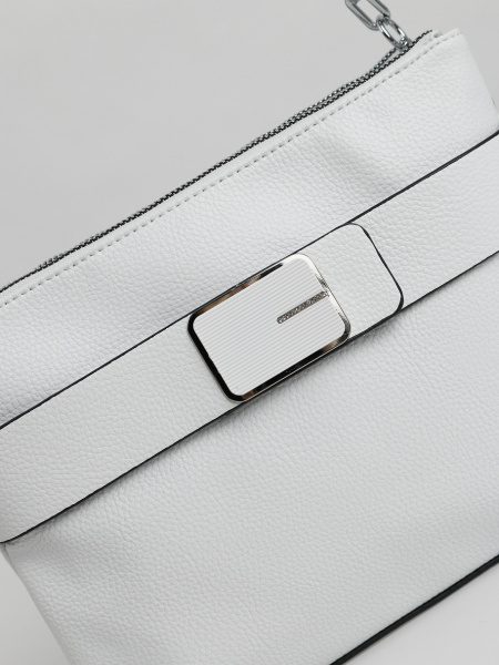 фото 457-14 28147 Сумка кросс-боди женская экокожа Safenta белый