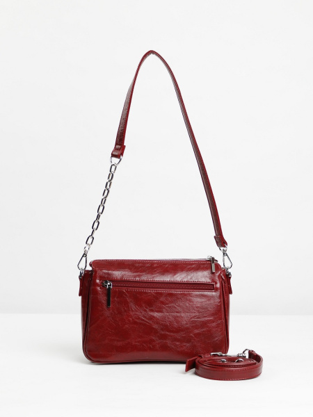 фото 456-08 550271 Сумка кросс-боди женская экокожа Ludor красный