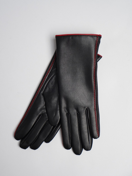 фото 449-15 3562(9) Перчатки женские натуральная кожа  черный