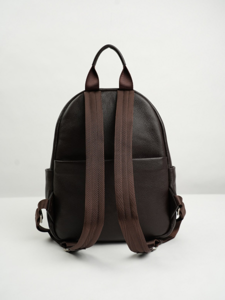 фото 454-66 699 Рюкзак женский натуральная кожа Ludor темно-коричневый