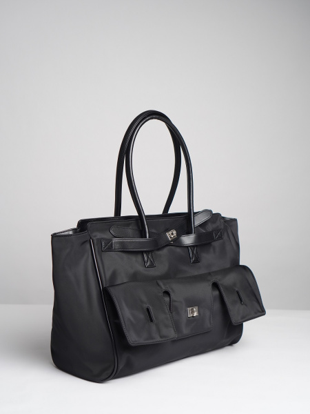 фото 451-29 550248 Сумка шоппер женская текстиль Ludor черный