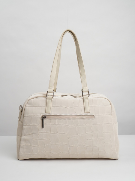 455-27 550229 Сумка доум женская эко нубук Ludor светло-бежевый