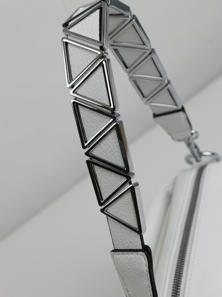 фото 456-93 28214 Сумка кросс-боди женская экокожа Safenta белый