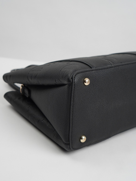 438-70 АА012401002 Сумка тоут женская экокожа Chrisbella черный