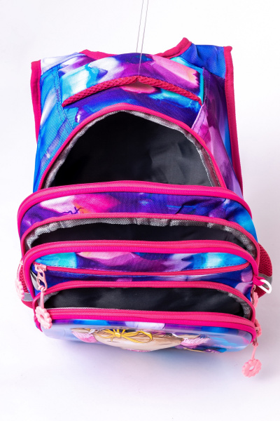 431-74 6612 мишка Ранец для девочки De-Gosa (bf) розовый фото 431-74 6612 мишка Ранец для девочки De-Gosa (bf) розовый