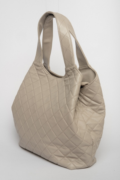 401-67 C0691H Сумка тоут женская натуральная кожа Polina&Eiterou темно-бежевый 401-67 C0691H Сумка тоут женская натуральная кожа Polina&Eiterou темно-бежевый