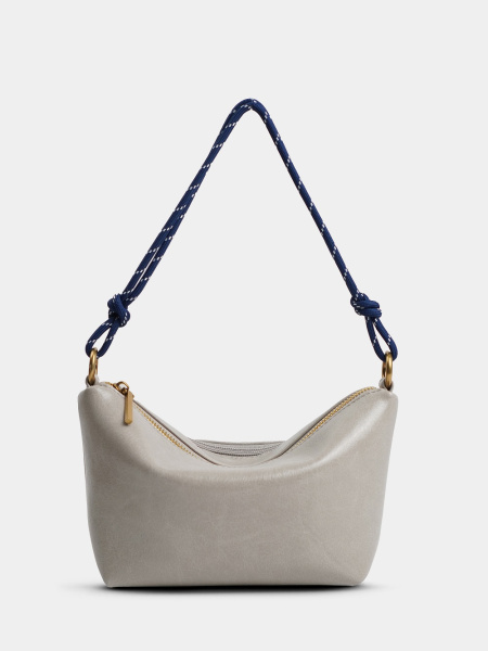 фото 454-22 550242 Сумка кросс-боди женская экокожа Ludor светло-серый