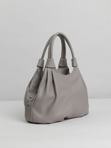 456-32 550249 Сумка хобо женская экокожа Ludor бежевый