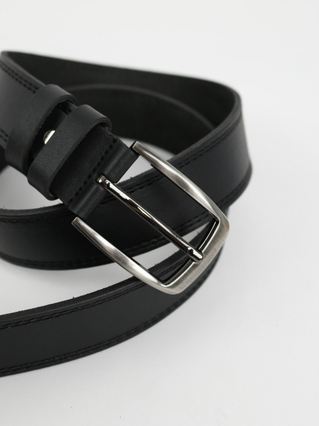 фото 457-32  Ремень мужской DG черный