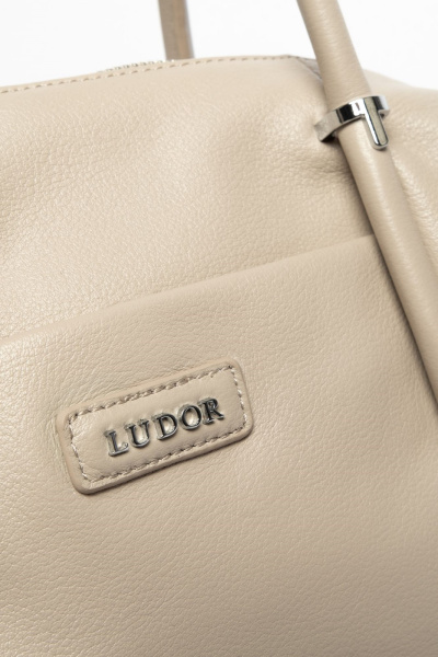 420-35 С0840Н Сумка доум женская натуральная кожа Ludor бежевый