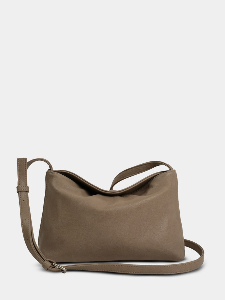 фото 455-55 550278 Сумка кросс-боди женская экокожа Ludor темно-бежевый