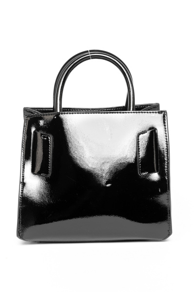 432-45 ТН1157-1 Сумка тоут женская натуральная кожа Ludor черный