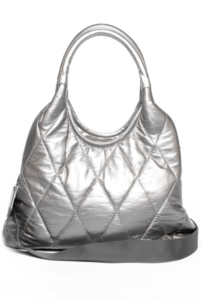 432-14 Р2900-2 Сумка хобо женская экокожа Ludor серый 432-14 Р2900-2 Сумка хобо женская экокожа Ludor серый