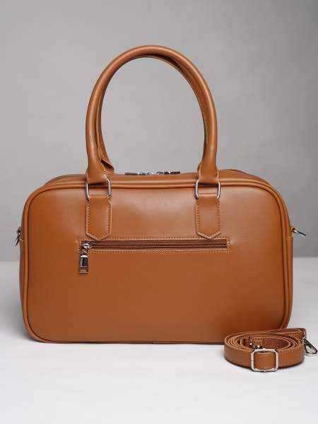 442-67 550165-1 Сумка тоут женская экокожа Ludor коричневый