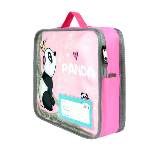 фото 406-46 88.0330 Школьная папка с ручками Luris розовый