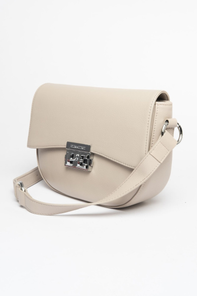 фото 417-07 Q5953 Сумка кросс-боди женская натуральная кожа Polina&Eiterou бежевый