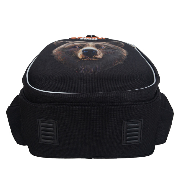 фото 426-87 RAZ-487-4 Ранец для мальчика Grizzly черный