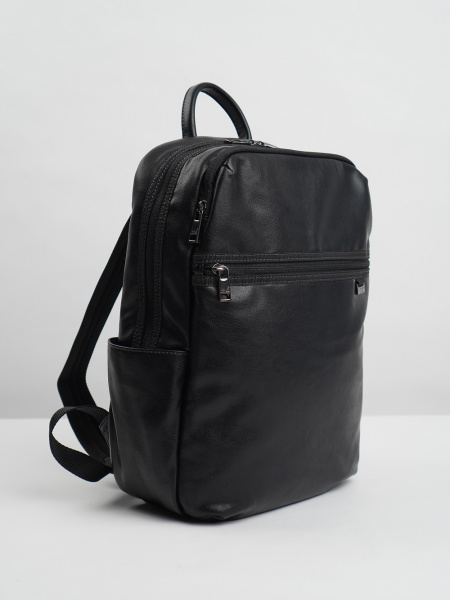 фото 453-60 941105 Рюкзак мужской экокожа David Jones черный