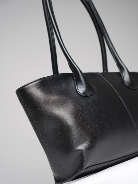 451-30 550239 Сумка тоут женская экокожа Ludor черный