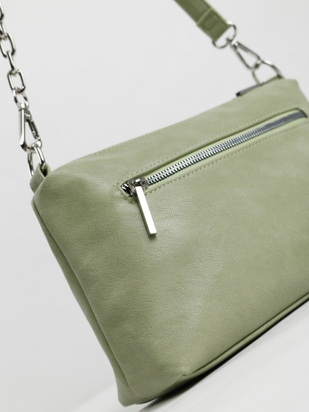 фото 456-16 550275 Сумка кросс-боди женская экокожа Ludor светло-зеленый