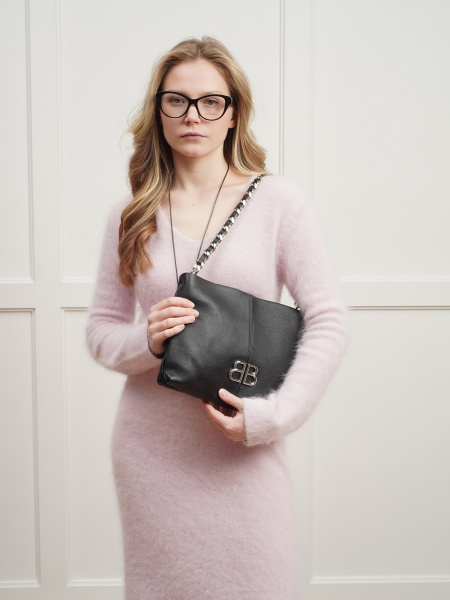 фото 451-72 187 Сумка кросс-боди женская натуральная кожа Ludor коричневый