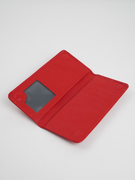 фото 455-11 8422 Кошелек женский DE-GOSA красный