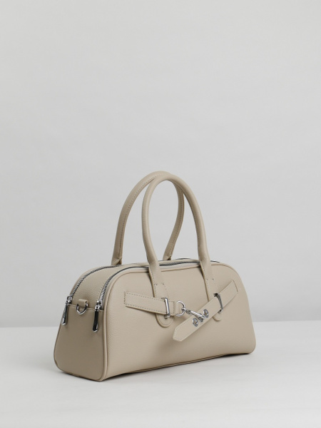 457-09 51134 Сумка доум женская экокожа Safenta бежевый