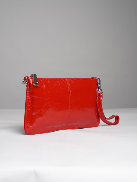 фото 451-87 711масло Клатч женский натуральная кожа Ludor красный