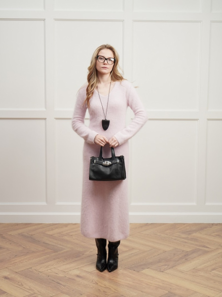 446-47 8168 Сумка тоут женская натуральная кожа Ludor черный 446-47 8168 Сумка тоут женская натуральная кожа Ludor черный