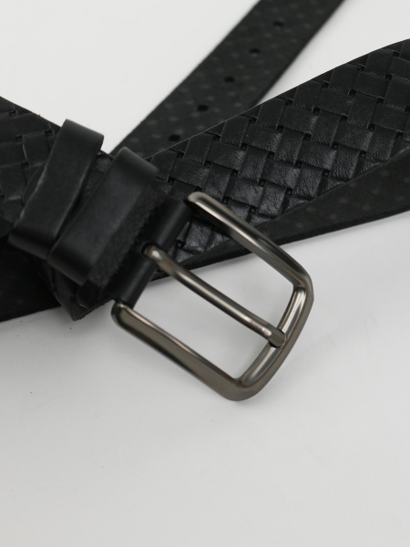 фото 457-36  Ремень мужской DG черный