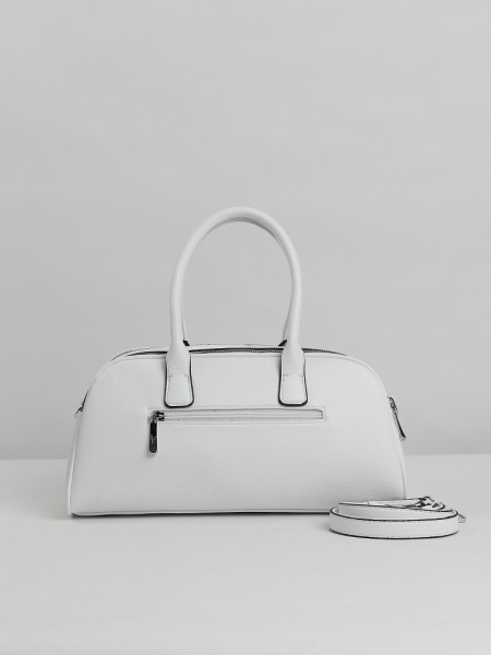 457-08 51134 Сумка доум женская экокожа Safenta белый