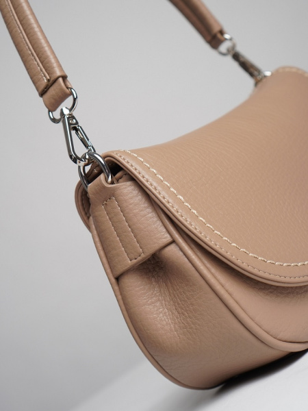 фото 451-57 550232 Сумка кросс-боди женская экокожа Ludor бежевый