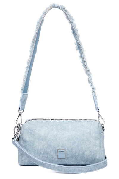 фото 446-61 28110 Сумка кросс-боди женская экокожа Safenta голубой