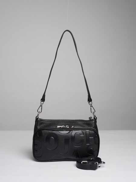 фото 451-27 6003 Сумка кросс-боди женская натуральная кожа Ludor черный