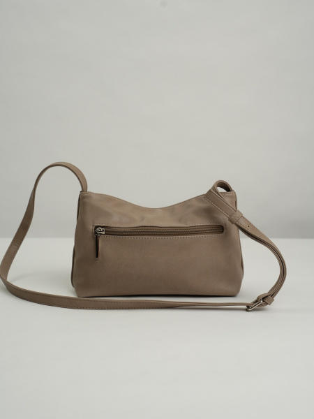 фото 455-55 550278 Сумка кросс-боди женская экокожа Ludor темно-бежевый