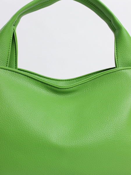 442-53 5250 Сумка хобо женская экокожа Safenta зеленый