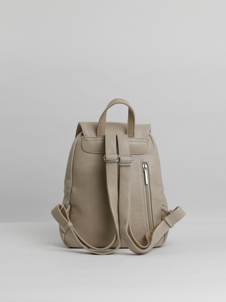 фото 456-00 550279 Рюкзак женский экокожа Ludor бежевый