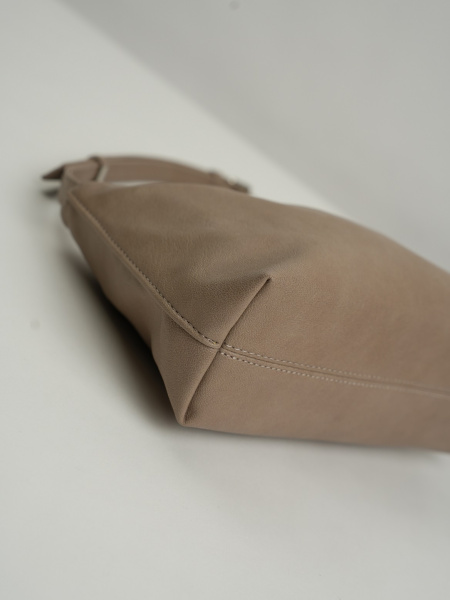 фото 455-55 550278 Сумка кросс-боди женская экокожа Ludor темно-бежевый