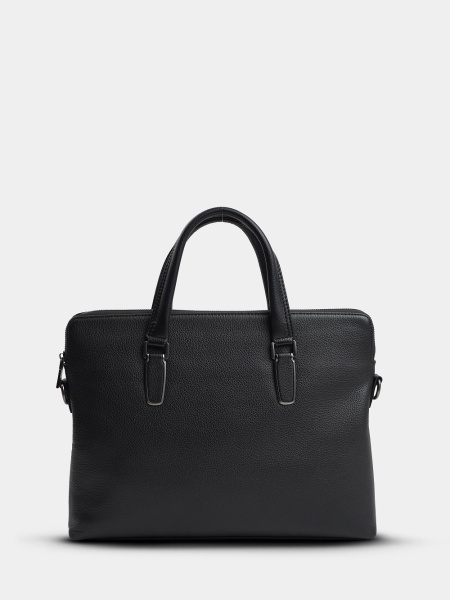 фото 453-70 2622A18-3 Портфель мужской натуральная кожа DE-GOSA черный