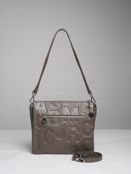 фото 446-99 18045 Сумка кросс-боди женская натуральная кожа Ludor бежевый