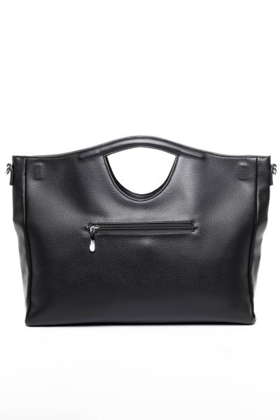 444-06 58168 Сумка тоут женская экокожа Safenta черный 444-06 58168 Сумка тоут женская экокожа Safenta черный