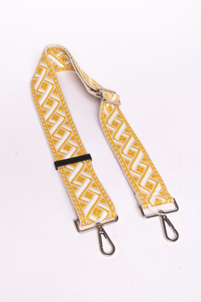 фото 421-05  Ремень для сумки Ludor светло-желтый