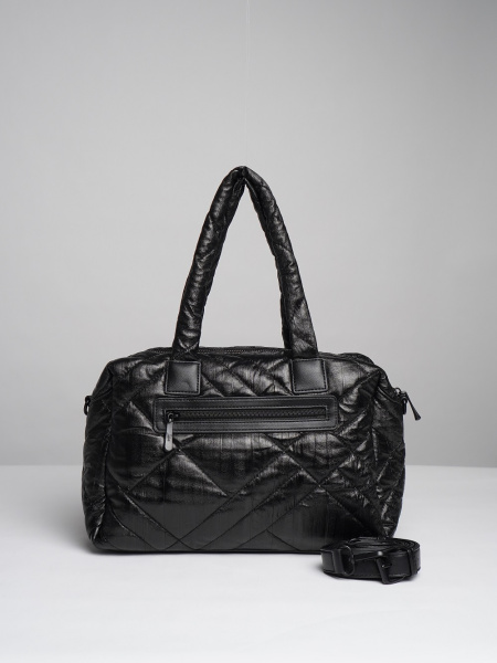 450-88 58301 Сумка доум женская экокожа Safenta черный