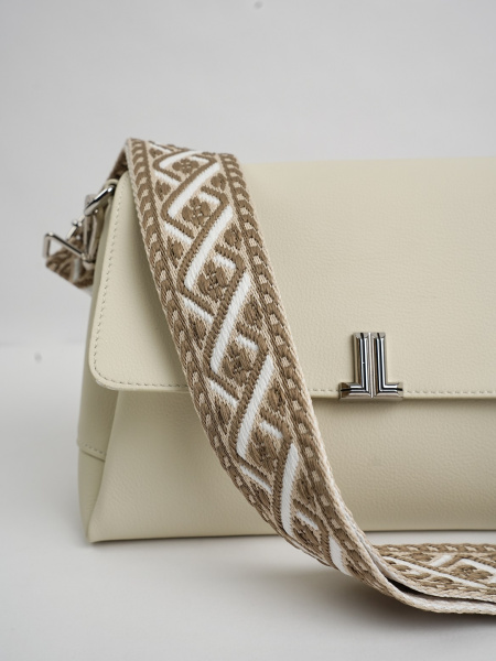 фото 421-12  Ремень для сумки Ludor темно-бежевый