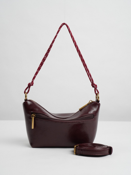 фото 454-21 550242 Сумка кросс-боди женская экокожа Ludor бордовый