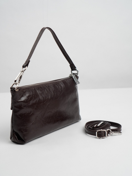 фото 454-29 9020масло Клатч женский натуральная кожа Ludor темно-коричневый