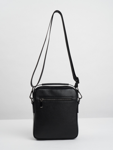 фото 453-74 1125-2 Сумка кросс-боди мужская натуральная кожа DE-GOSA черный